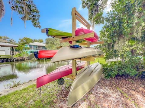 We have six (6) single person kayak's available at user's risk. 