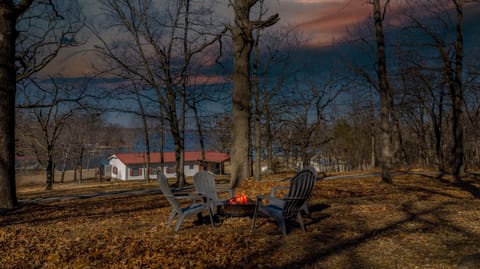 Enjoy a campfire and some smores!