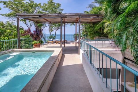 private pool on your private terrace overlooking the ocean