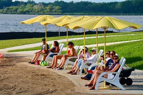 Lakefront Park in Fox Lake Illinois