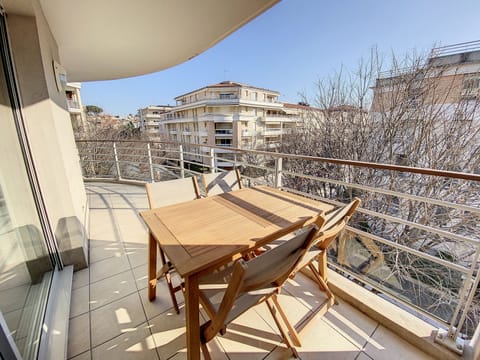 Sit out on your terrace or loggia - please note that views may vary.