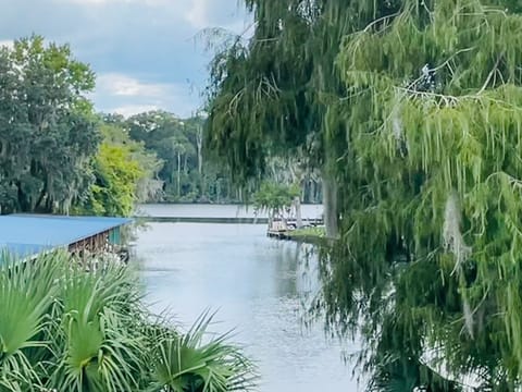 St. Johns River canal leading in to community