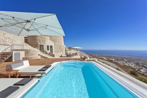 Kamini Villa in Pyrgos, Santorini, Greece