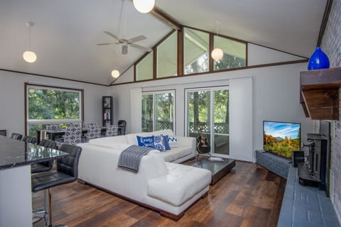 Living and Dining Areas from Entryway