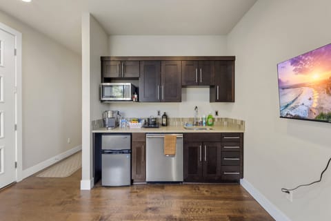 Moveable stove-top for cooking, microwave, coffee machine, washer, mini-fridge.