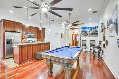 Game Room & Kitchen | Pool Table