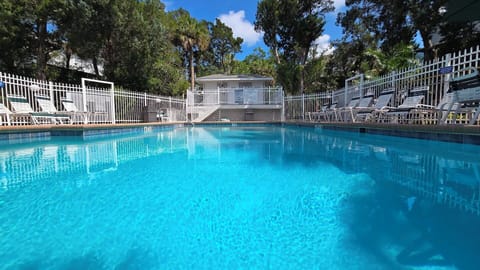 Enjoy Laps or Relaxing in the Pool