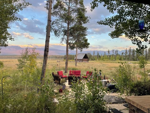 Sun setting at Stagecoach Sanctuary