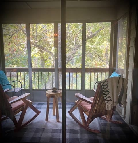 Back porch view of Lake Taneycomo
