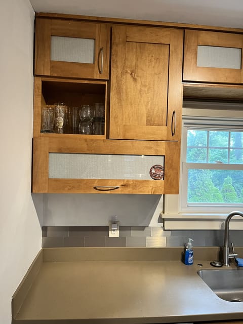 Fully stocked kitchen