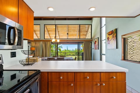 Kitchen view towards dining area 