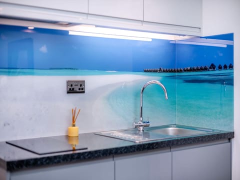 Kitchen area | Little Heron - River Annexe, Christchurch