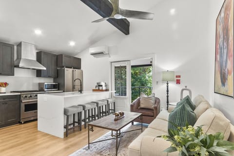 Kitchen and Living Room