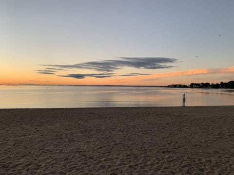 MORNING COFFEE AT THE BEACH