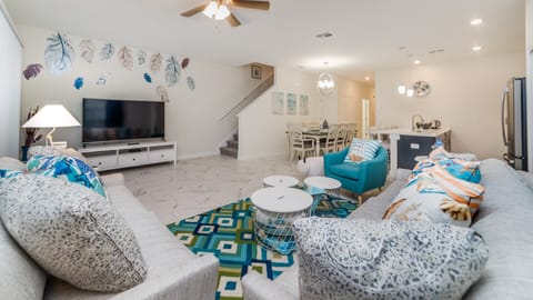 This townhome has a total of 5 bedrooms.