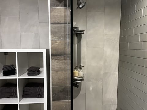 Large walk in shower