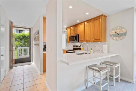 Two extra seating at the bar