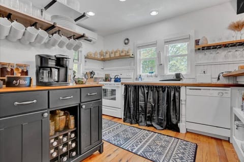Fully stocked kitchen