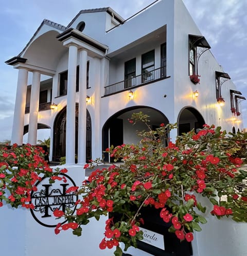 Casa Josepha draws you in with its modern take on Spanish architecture. 