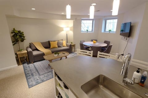 Open floor plan living space