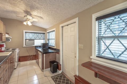 Kitchen and back door entrance