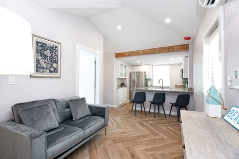 Cozy living room with a sofa