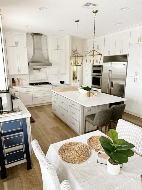 Stunning designer kitchen with top notch appliances