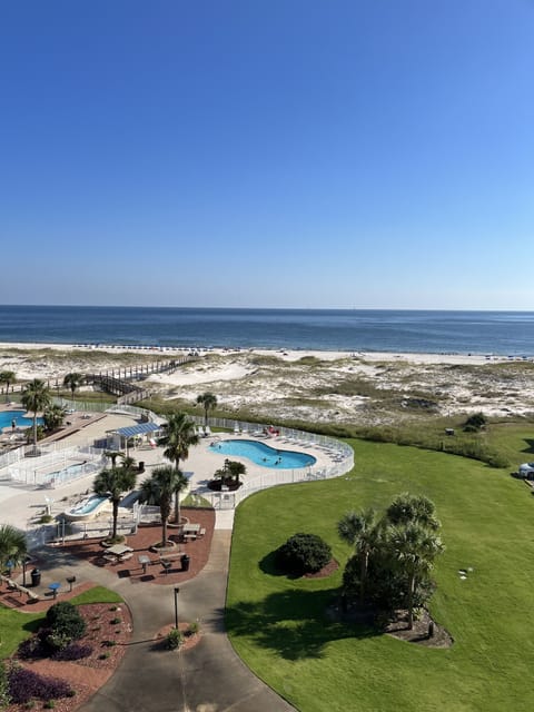 View from the balcony 
