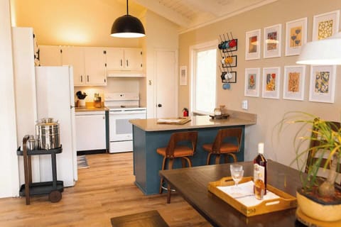 Sit at the breakfast bar and enjoy your morning coffee or invite the whole crew to sit at our massive 10 person dining table