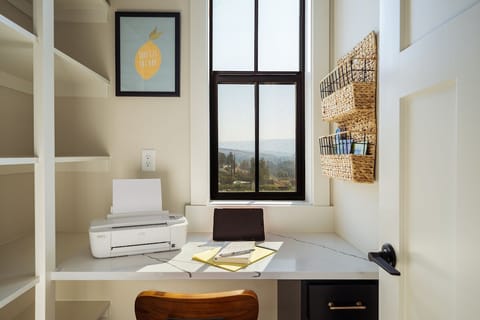 Pocket Office Nook and Pantry