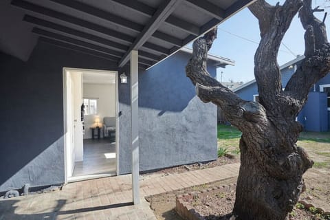 Studio door entrance.