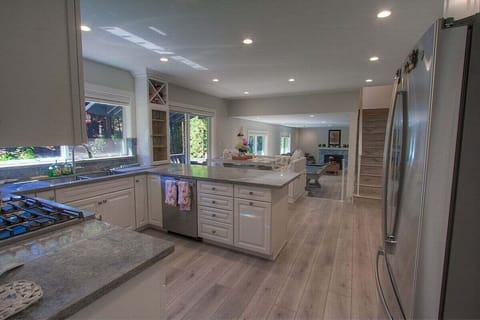 Main level- Kitchen area