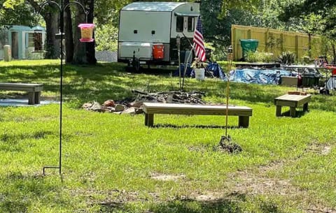 Photo of recent guest who brought this great little pull behind unit.