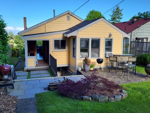 Rear Entry way and Patio