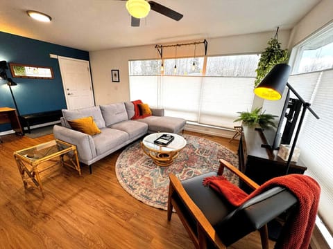 Bright open living room