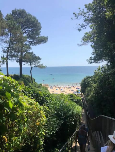 Steps to the beach which is approx. 300 yards from the apartment