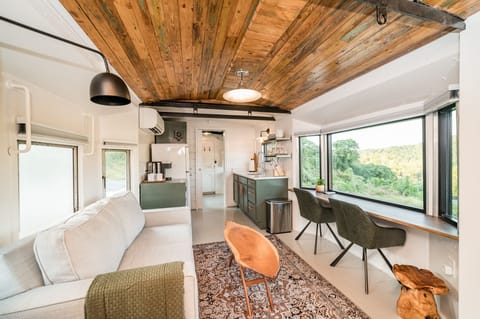 Living & dining areas