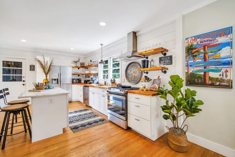Completely remodeled open concept kitchen