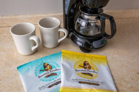 Simple coffee setup for slow sips before heading out.