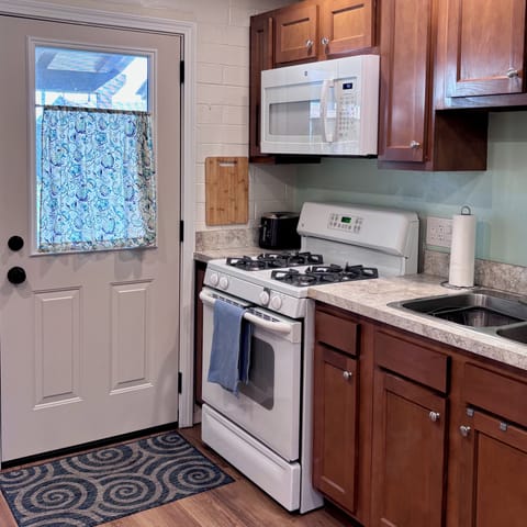 Kitchen and back door