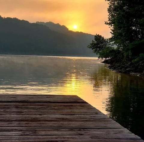 Sunrise on the dock