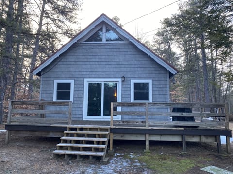  View of Cozy Cabin with wrap around deck