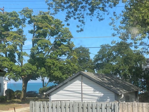 This home is only half a block away from Racine's famous North Beach.