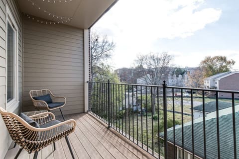 Private balcony off Master Bedroom