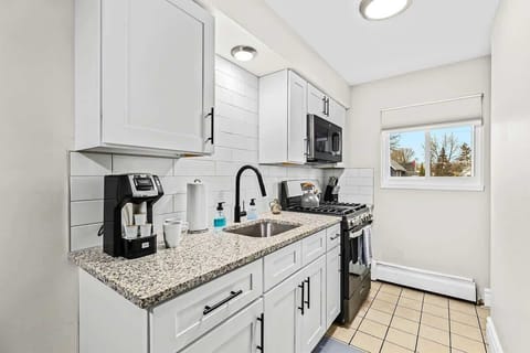 Fully equipped kitchen has everything you need to cook at home