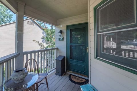 Upper-level, End unit with private entrance