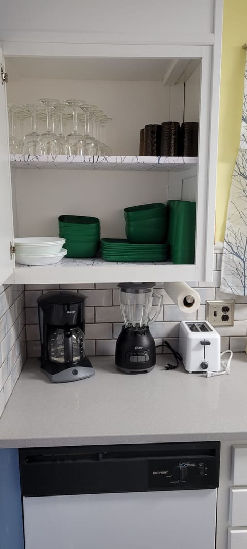 Outdoor dishes and glassware for 12