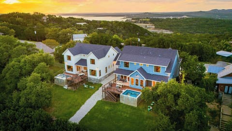 Perfect for large groups with two homes and plenty of space to gather.