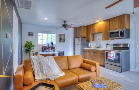 Comfortable open living space. 