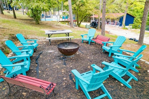 Smores Anyone? Enjoy our large outdoor Fire Pit!